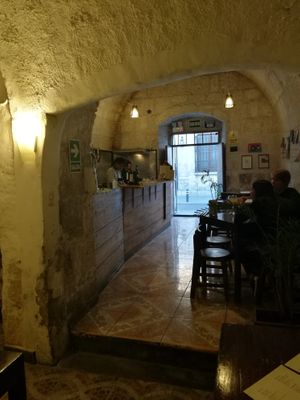 Restaurant inside at El Buda Profano in Arequipa