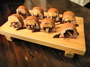 Dessert!!! at El Buda Profano in Arequipa