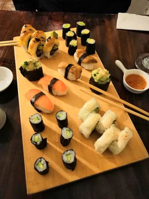 Mixed variety at El Buda Profano in Arequipa