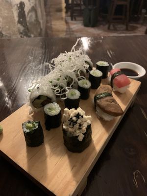 Sampler for 1!  at El Buda Profano in Arequipa