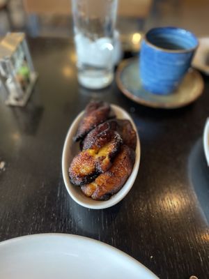 Fried Plantains   at Mayan Cafe in Louisville