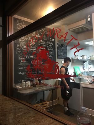 Redlands Main Street  at Crepes of Wrath in Redlands