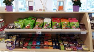 Vegan sweets at Sklep Tofu in Warsaw