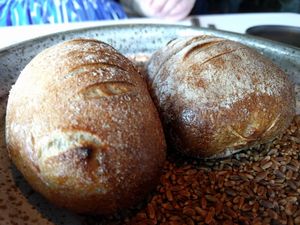 Puget Sound Salt Water Bread at Canlis in Seattle