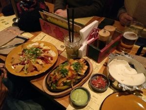 great Mexican starters at Frida in Warsaw