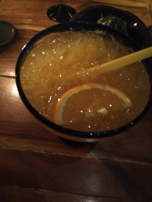 mango margarita at Frida in Warsaw