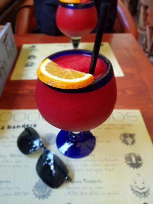 Large drinks at Frida in Warsaw