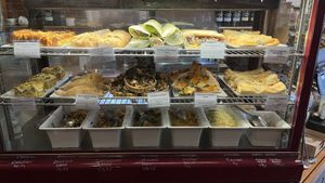 The deli snacks  at Potpourri Vegetarian Cafe in Dunedin