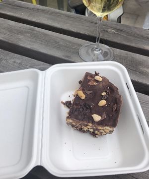 Rocky road  at Espresso Library in Cambridge