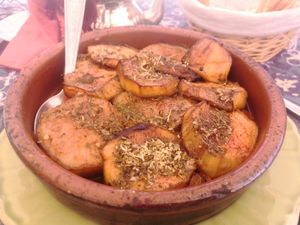 Musaka at Tuma in Segovia