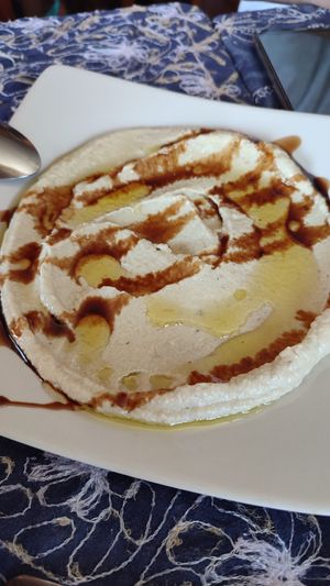Baba ganoush at Tuma in Segovia