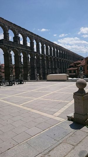 View from inside at Tuma in Segovia
