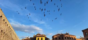 View from the terrace of the restaurant at Tuma in Segovia