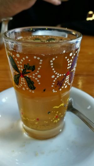 Té verde a la hierbabuena at Tuma in Segovia