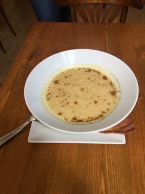 Starter: Lentil soup at Tuma in Segovia