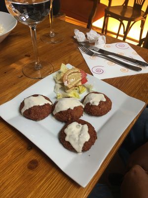 Starter: Falafel at Tuma in Segovia
