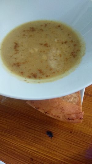 Crema de lentejas at Tuma in Segovia