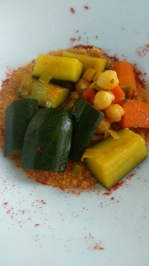 Cuscús con verduras at Tuma in Segovia