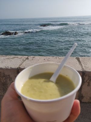 Soup at BE U in Ericeira