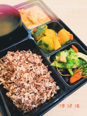 Bento set, $7.90 at Greendot 绿一点 - Raffles Place in Central Singapore