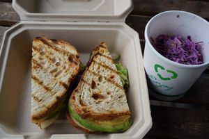 Apple Sandwich  at Little Pine in Los Angeles