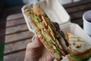 Apple Sandwich  at Little Pine in Los Angeles