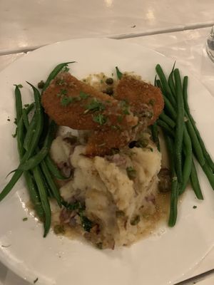 Piccata, good but not my favorite dish here.  at Little Pine in Los Angeles