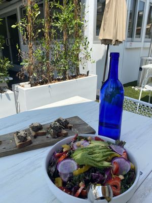 they have great salads here too! at Little Pine in Los Angeles