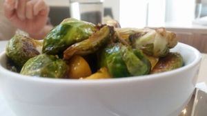 Brussels sprouts  at Little Pine in Los Angeles