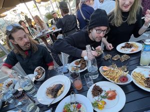 Party of 24!  at Little Pine in Los Angeles