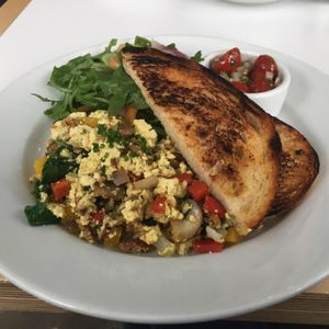 tofu scramble at Little Pine in Los Angeles