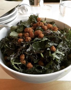 Caesar salad at Little Pine in Los Angeles