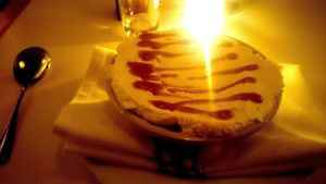 Banana cream pie at Little Pine in Los Angeles