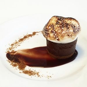 S’mores ganache at Little Pine in Los Angeles