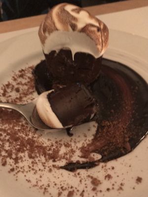 S’mores ganache at Little Pine in Los Angeles
