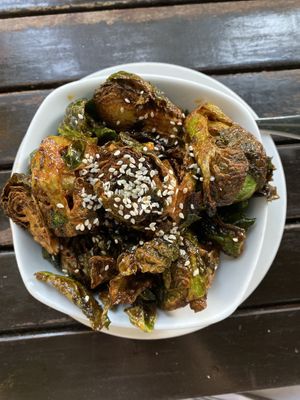 Brussels Sprouts at Little Pine in Los Angeles