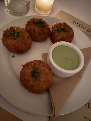 Arancini  at Little Pine in Los Angeles