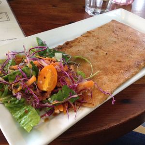Mexican galette at Little Frog Cafe and Store in Oneroa