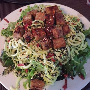 super super salad at Alice's Restaurant  in Chiang Mai