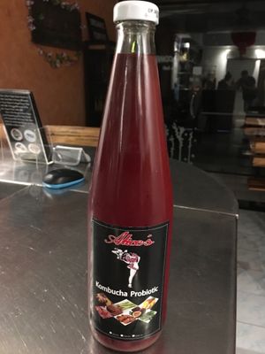 Grape Kombucha at Alice's Restaurant  in Chiang Mai