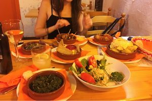 tapas  at La Terreta in Barcelona