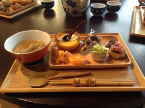 Kunelasob dinner at Kunelasob Eco-Guesthouse in Oboke