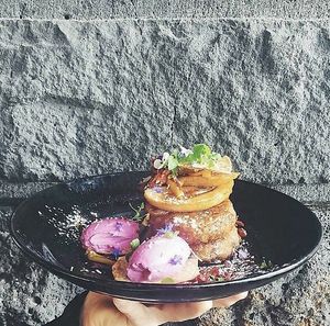 Pancakes at The Glass Den in Coburg