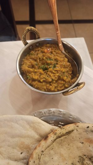 Crema di lenticchie speziata (non ricordo il nome esatto) at Jaipur in Turin