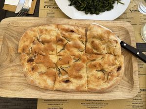 Pinsa  at La Licata in Rome