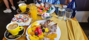 Vegan breakfast x 2 at La Licata in Rome