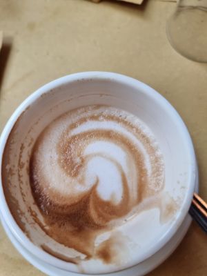 Oat cappuccino at La Licata in Rome