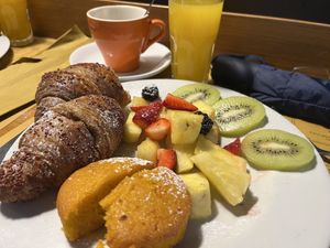 Vegana breakfast  at La Licata in Rome