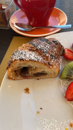 Vegan croissant  at La Licata in Rome