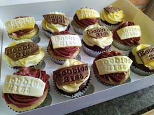 Hand decorated vegan cupcakes for all occasions, in a range of flavour at The Kind Cake Co in Hebden Bridge